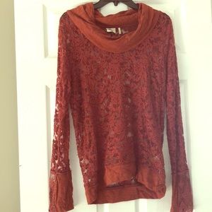 ANTHROPOLOGIE lace top